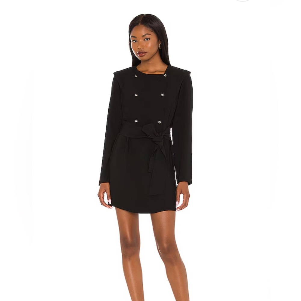 Amanda Uprichard Black Franconia Dress